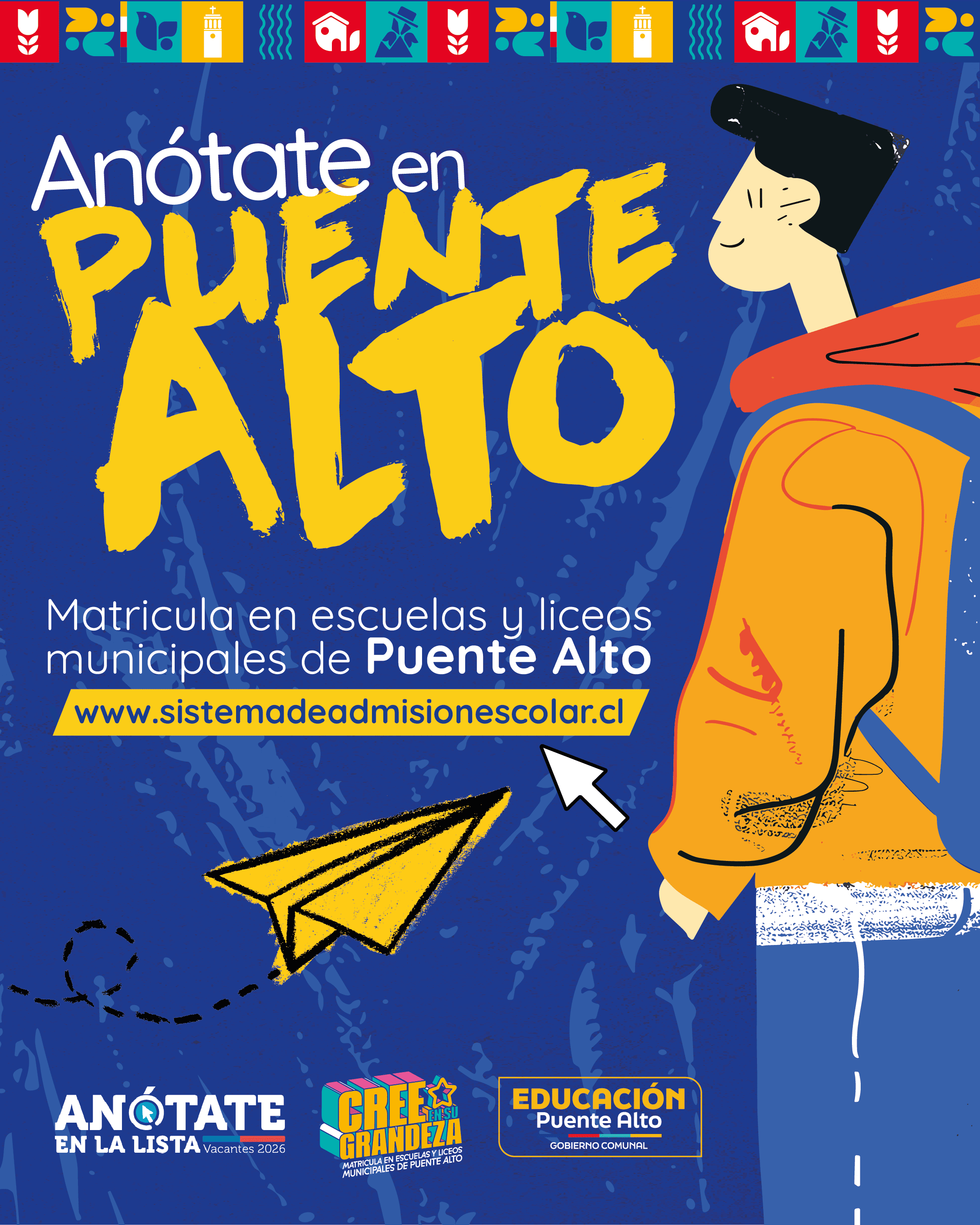 ¡No te quedes sin colegio! Anótate en la lista